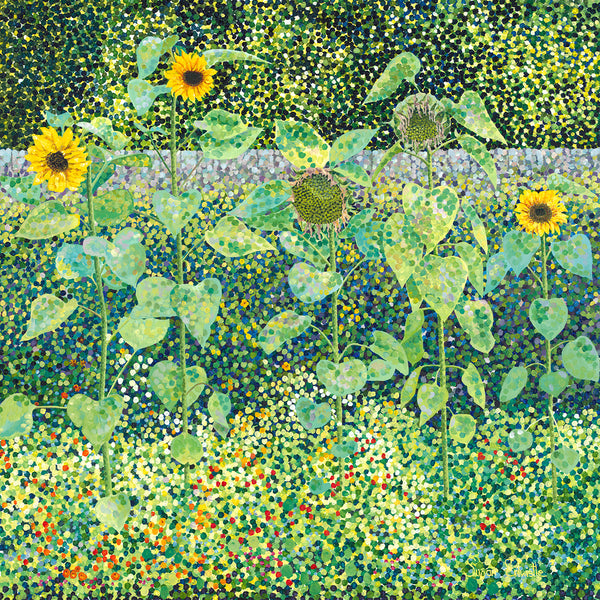 Sunflowers limited edition print