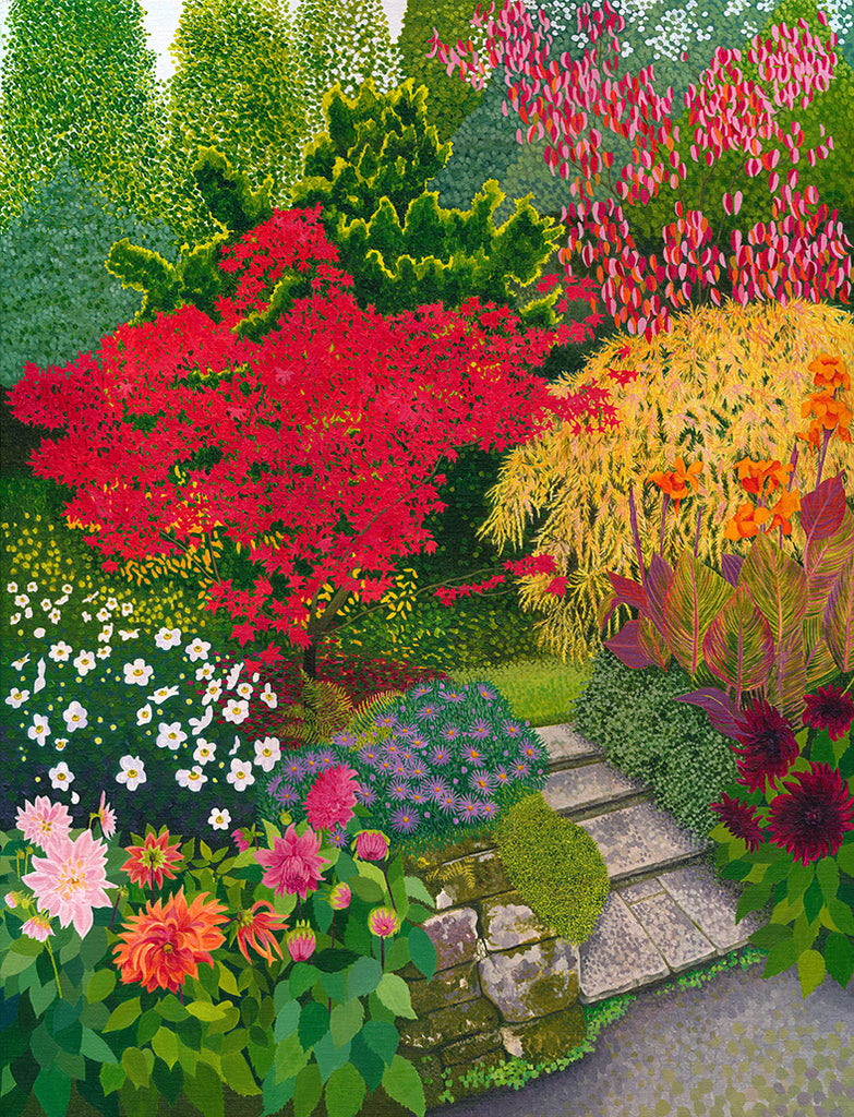 Autumn Garden limited edition print