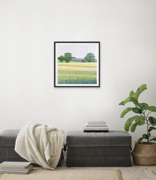 Barley Fields Signed Edition Print