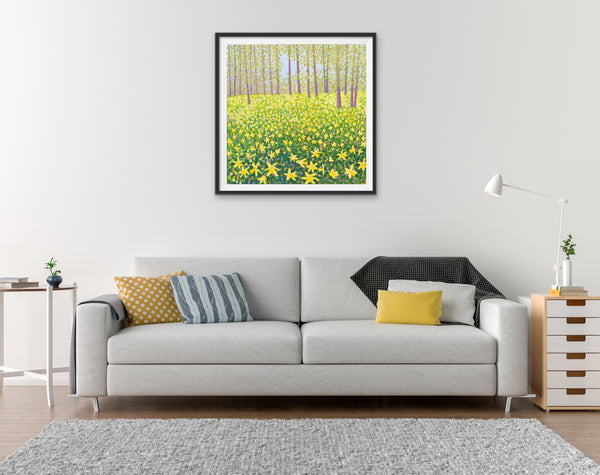 Woodland Daffodils Signed Edition Print