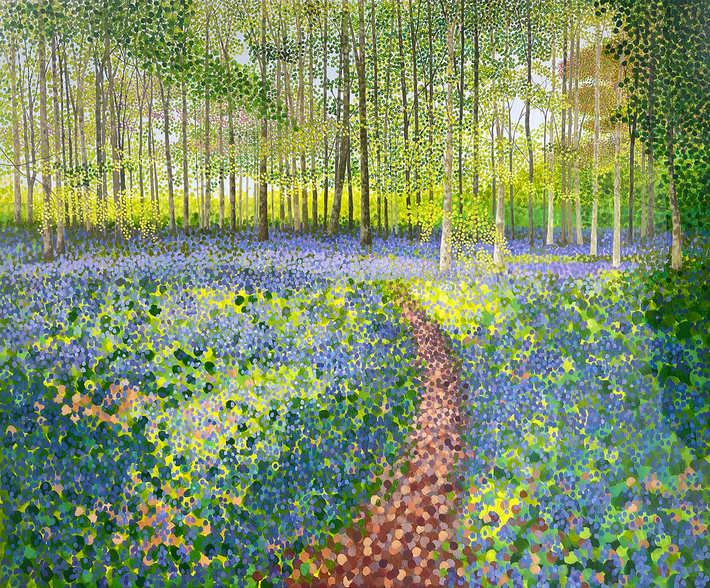Bluebell Path limited edition print