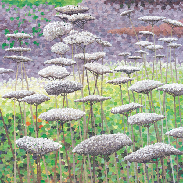 Frost on Seedheads card