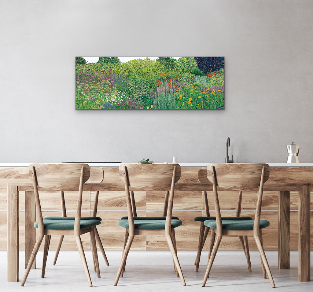 Into The Garden-  Signed Special edition 145cm x 51cm