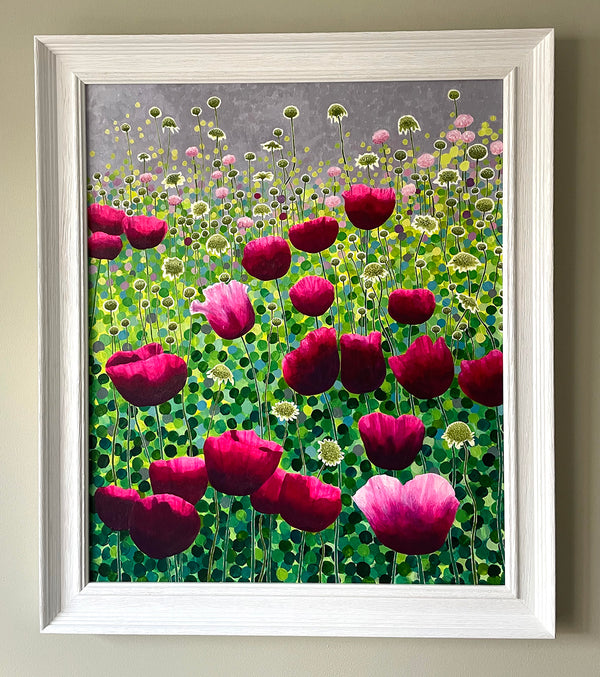 Pink Poppies limited edition print
