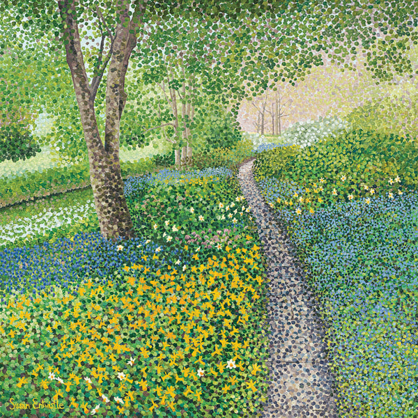 Daffodil Path card